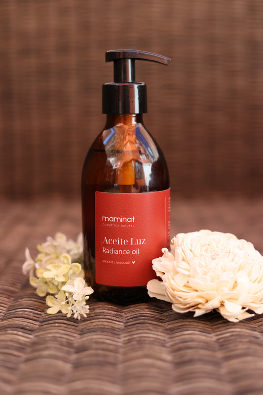 Aceite para masajes. Maminat