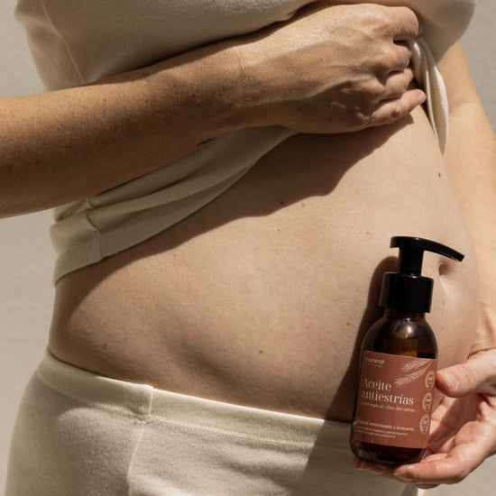 aceite antiestrías. Maminat, cosmética natural