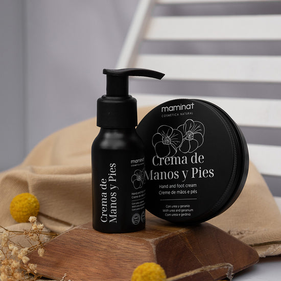 crema para grietas de manos y pies. Maminat, cosmética natural