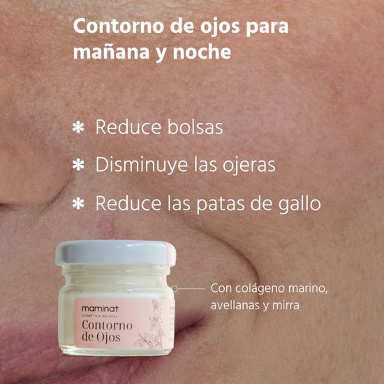 Contorno de ojos natural. Maminat, cosmética natural