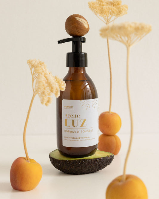 aceite corporal piel seca. Maminat, cosmética natural