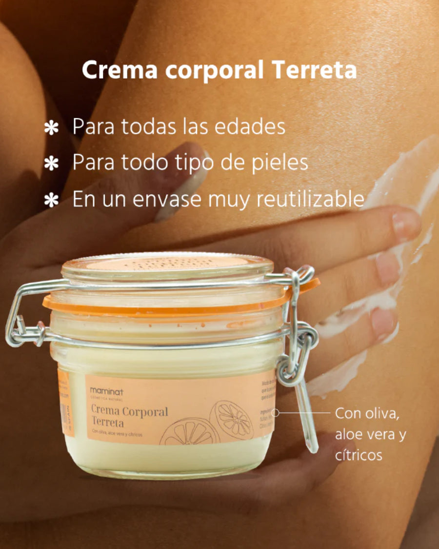Crema hidratante corporal piel atopica. Maminat