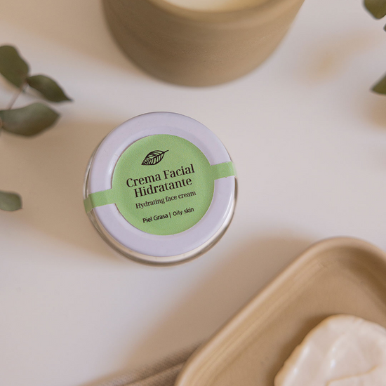 crema hidratante piel grasa. Maminat, cosmética natural