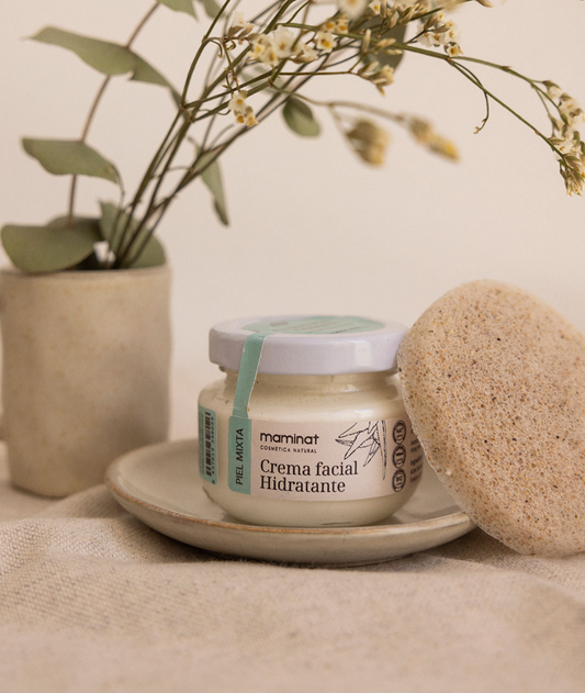 crema hidratante piel mixta. Maminat, cosmética natural
