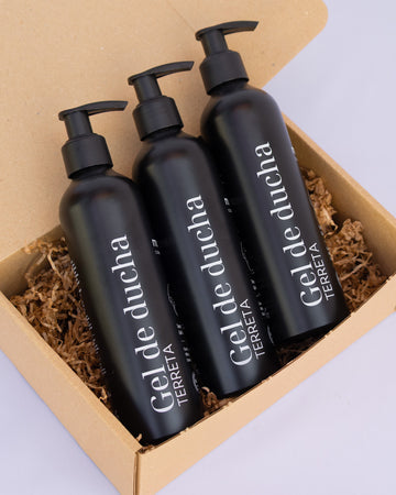 Pack de 3 geles de ducha Terreta