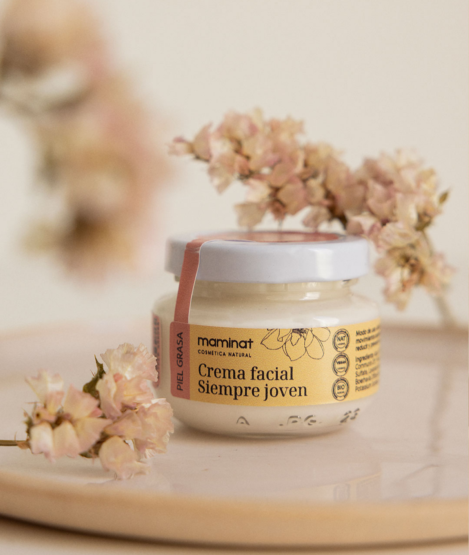 Mejor crema facial antiarrugas para piel grasa – Siempre Joven Piel Grasa de Maminat