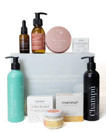 Pack Mamá Primeriza: Canastilla para Mamá y Bebé