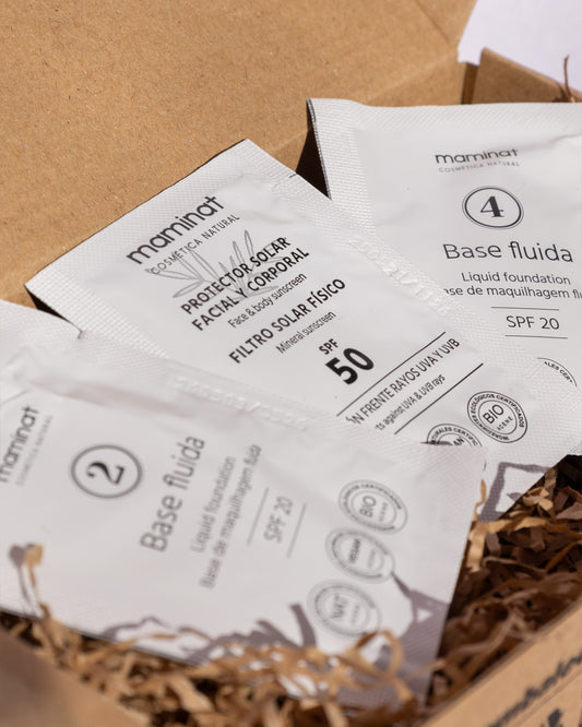 Pack de Amostras Base + Protetor Solar