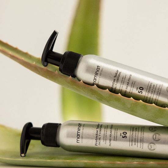 protector solar natural. Maminat, cosmética natural