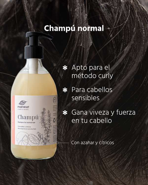 Refill Champú para pelo normal