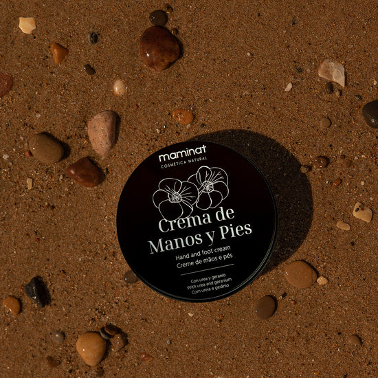 crema para grietas de manos y pies. Maminat, cosmética natural