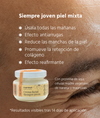 Crema facial siempre joven mixta (Antiarrugas)